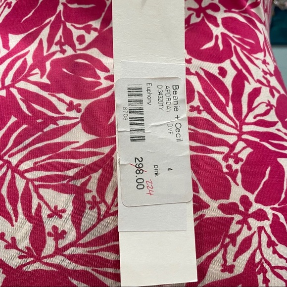 🦋HP X 4🦋DIANE von FURSTENBERG | Euphony Dress | 100% Silk | Size 4 | NWT - Picture 7 of 11